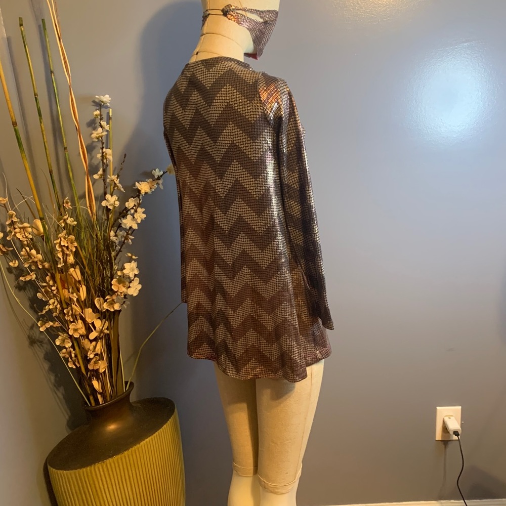 Seductive Brown& Sliver Sequin One Set - image 4